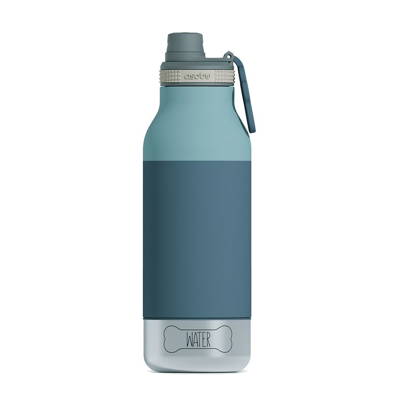 Asobu Buddy Dog Food And Water Bottle 1L Pastel Blue image number 0